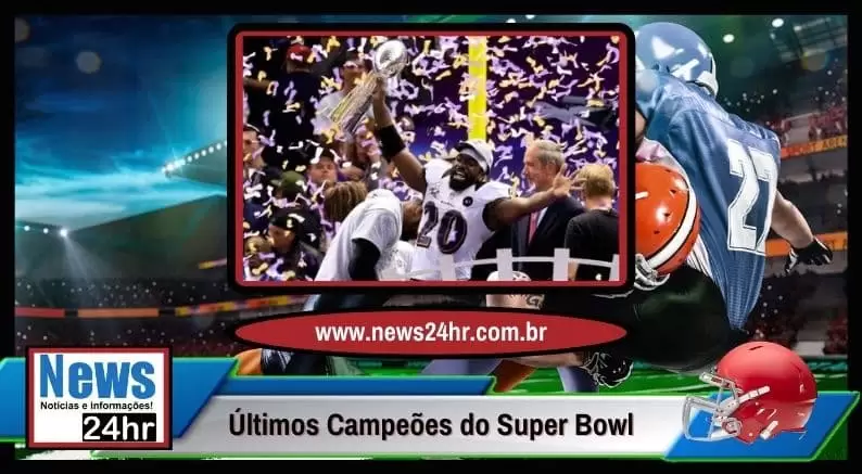 Últimos Campeões do Super Bowl