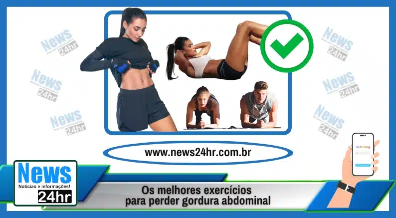 Os melhores exercícios para perder gordura abdominal