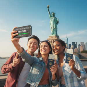 EUA com visto de turista